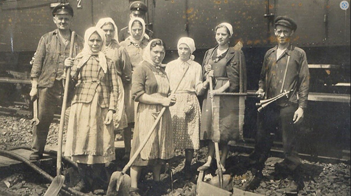 Orte der Zwangsarbeit in Hamburg. Foto: Ukrainische Zwangsarbeiter